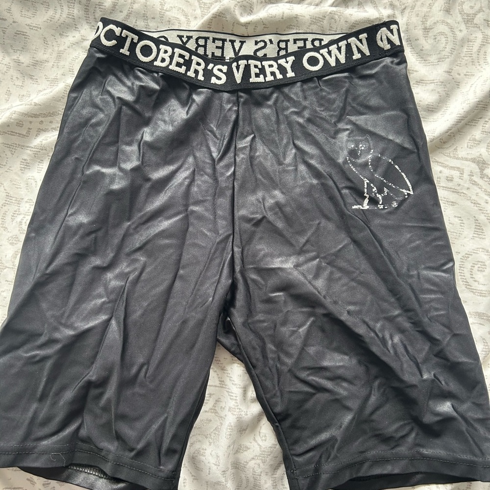OVO Black Biker Shorts